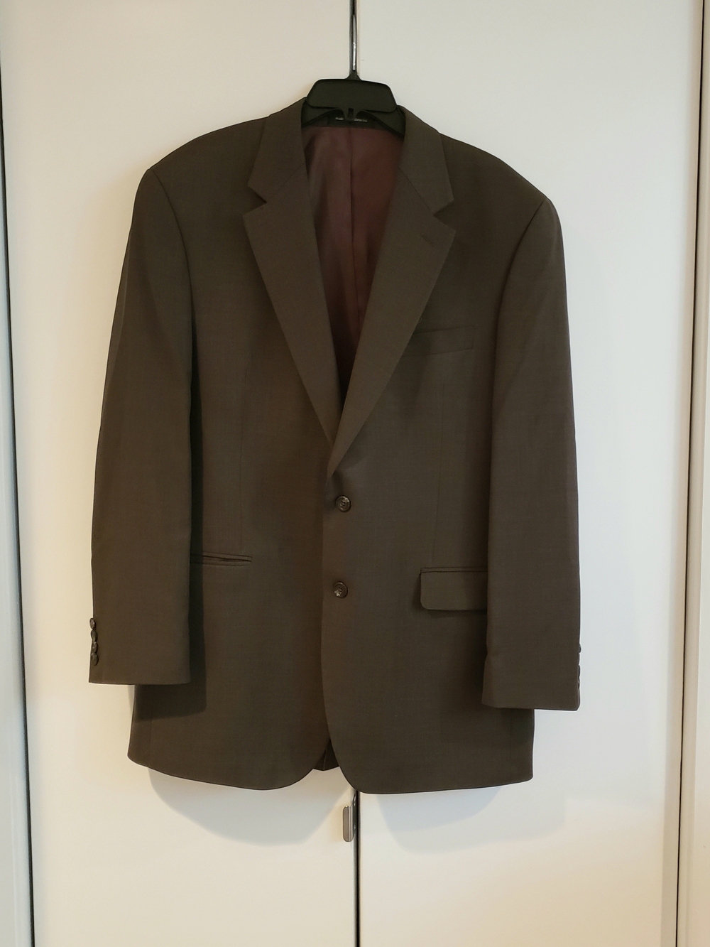 NWOT Ralph Lauren Men's Black Wool Two-Button Sport Coat